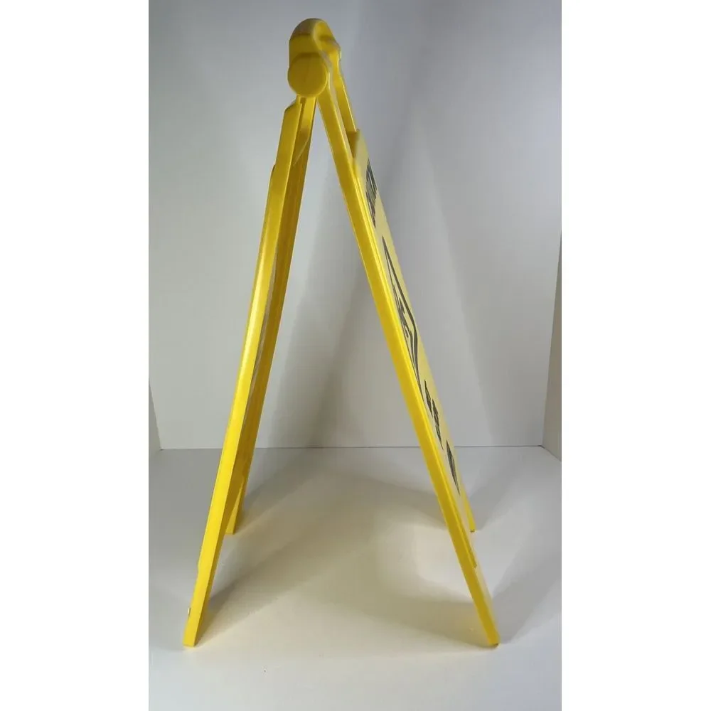 Rubbermaid Commercial Caution Wet Floor Floor Sign Plastic 10 X 14 X 26